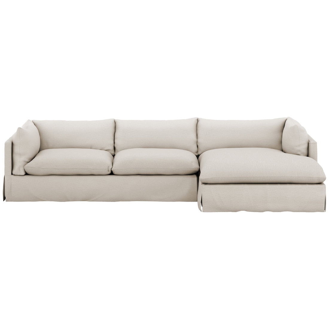 Four Hands Atelier Habitat 2-Piece Sectional - Valley Nimbus