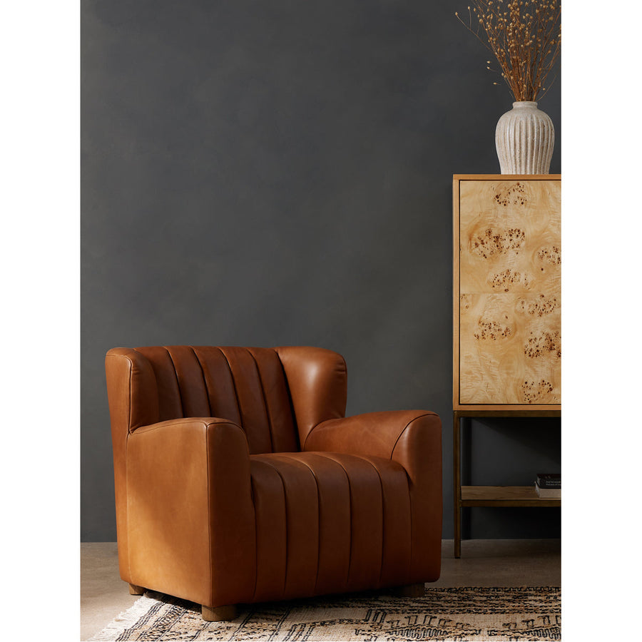 Four Hands Norwood Elora Chair - Dakota Tobacco