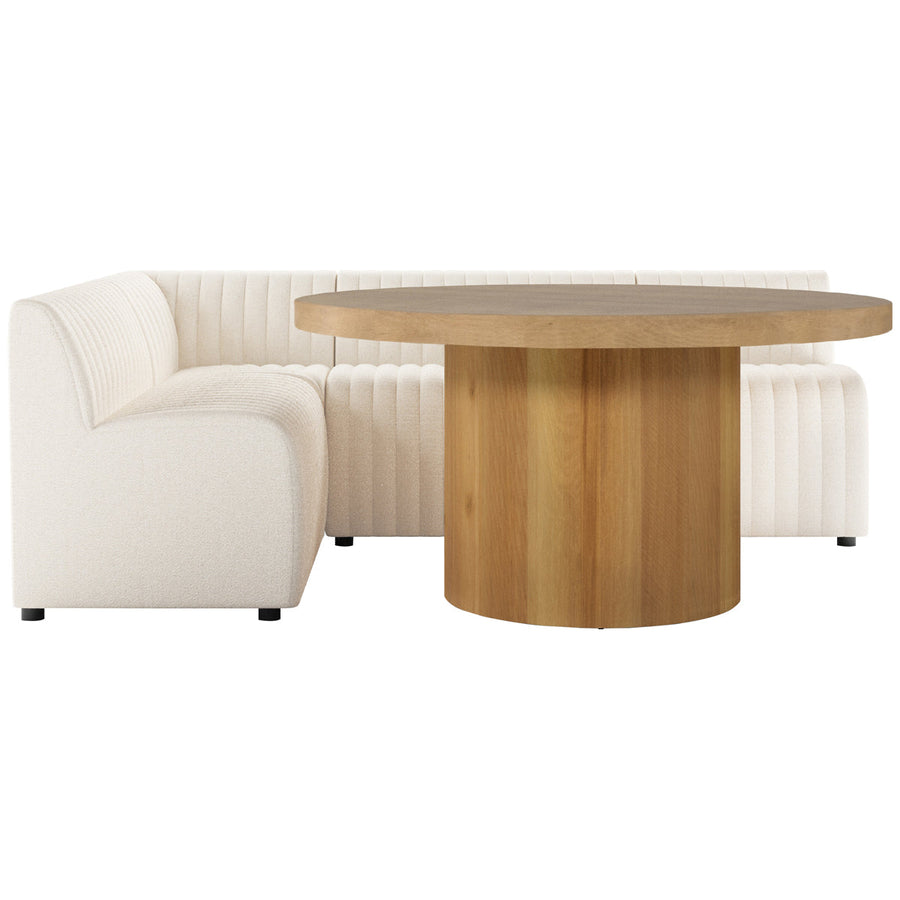 Four Hands Grayson Augustine L-Shape Dining Banquette