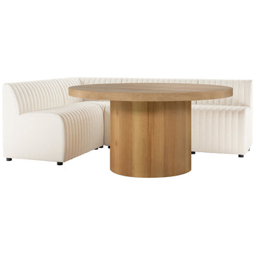 Four Hands Grayson Augustine L-Shape Dining Banquette