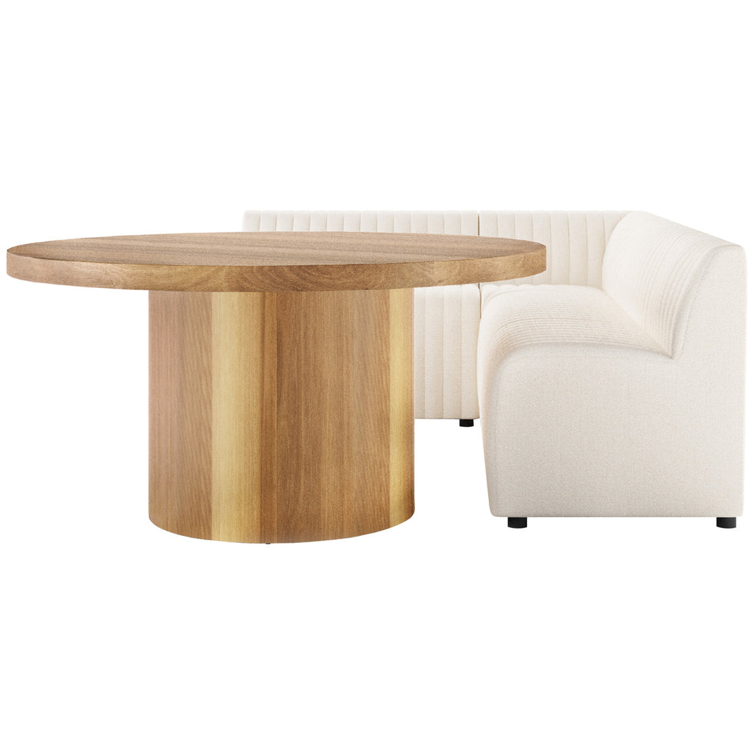 Four Hands Grayson Augustine L-Shape Dining Banquette