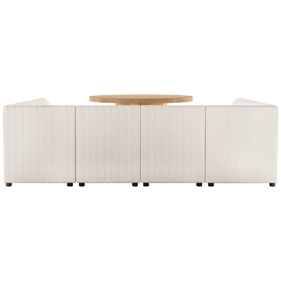 Four Hands Grayson Augustine U-Shape Dining Banquette