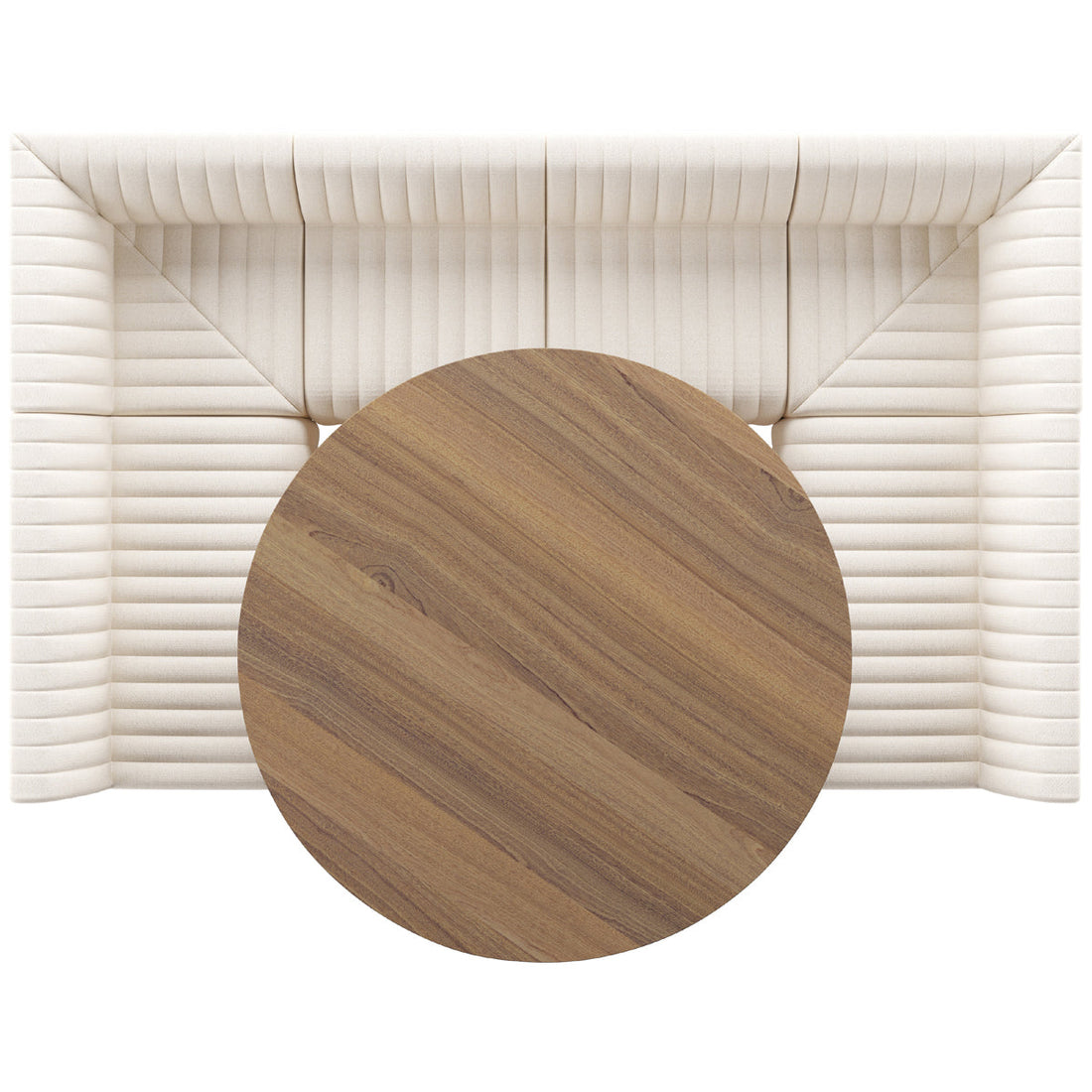 Four Hands Grayson Augustine U-Shape Dining Banquette