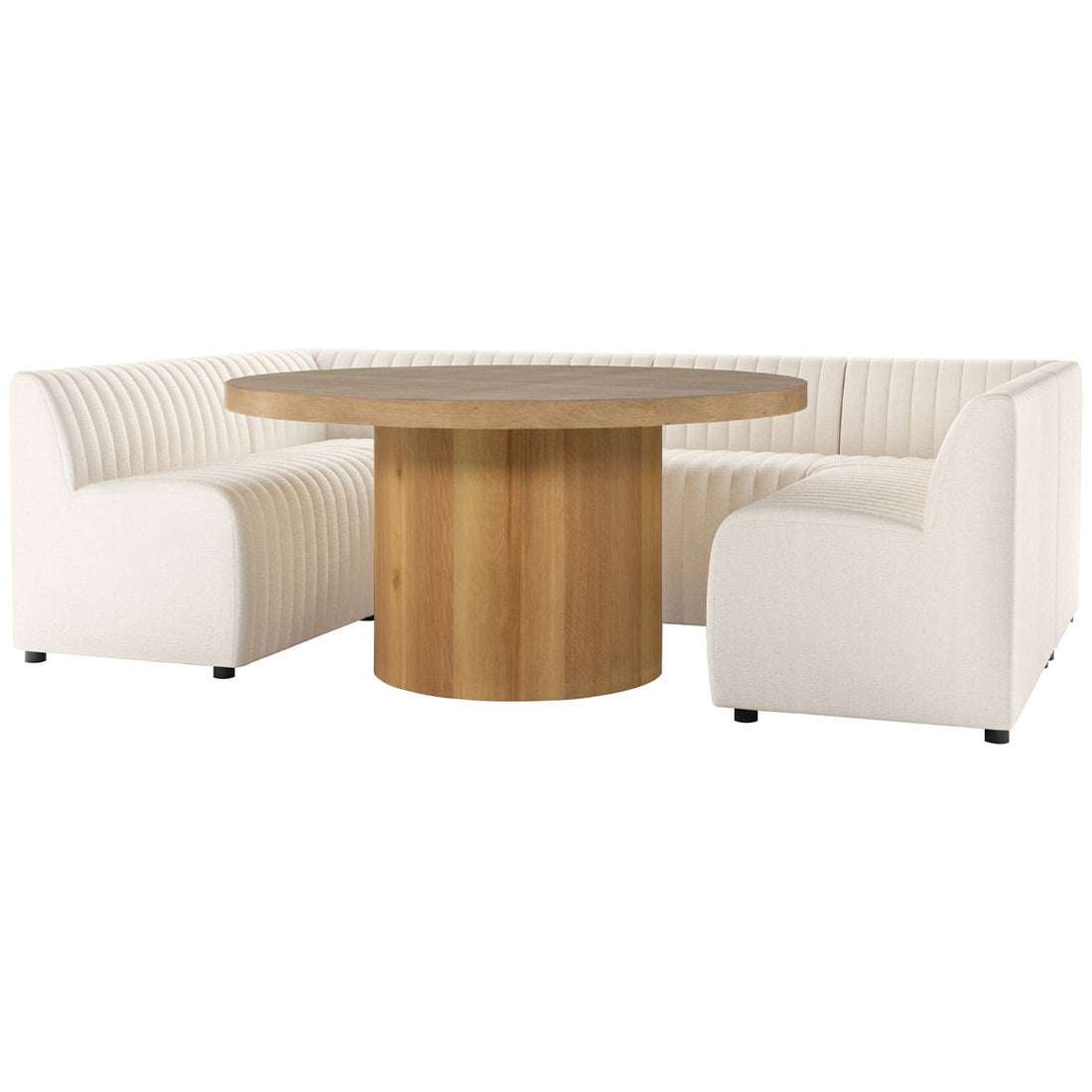 Four Hands Grayson Augustine U-Shape Dining Banquette