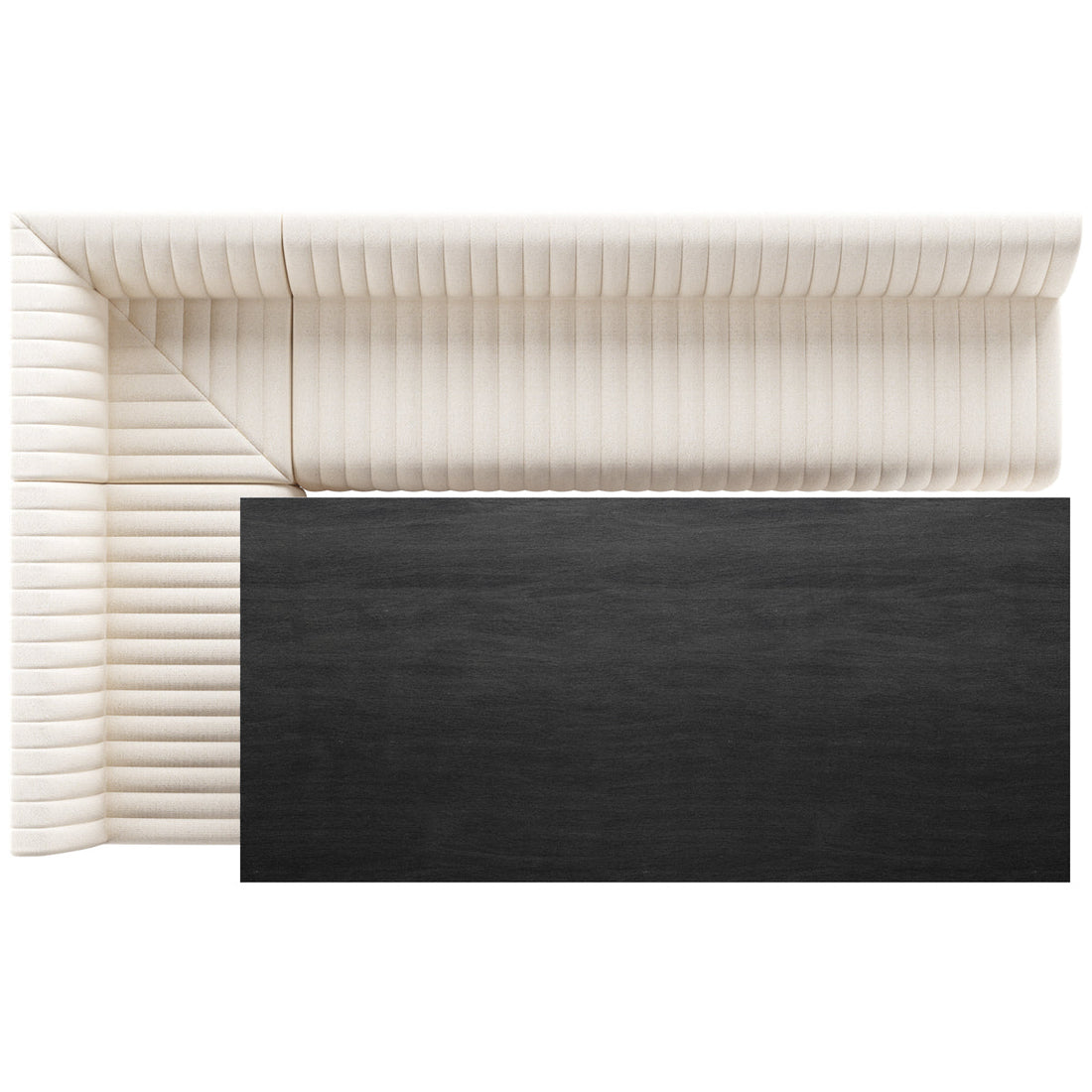 Four Hands Grayson Augustine L-Shape Dining Banquette