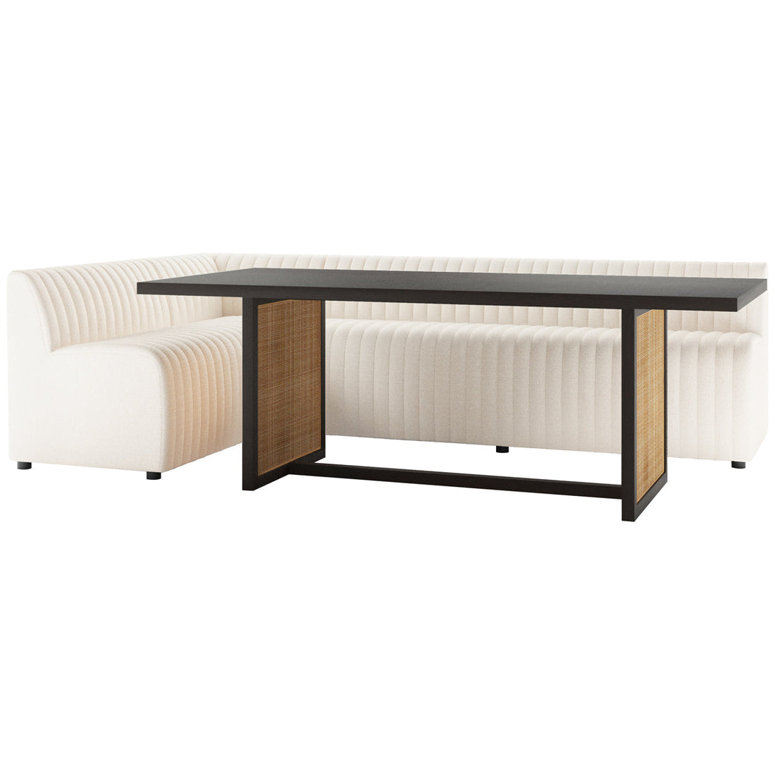 Four Hands Grayson Augustine L-Shape Dining Banquette