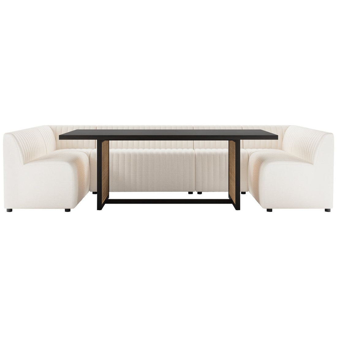 Four Hands Grayson Augustine U-Shape Dining Banquette