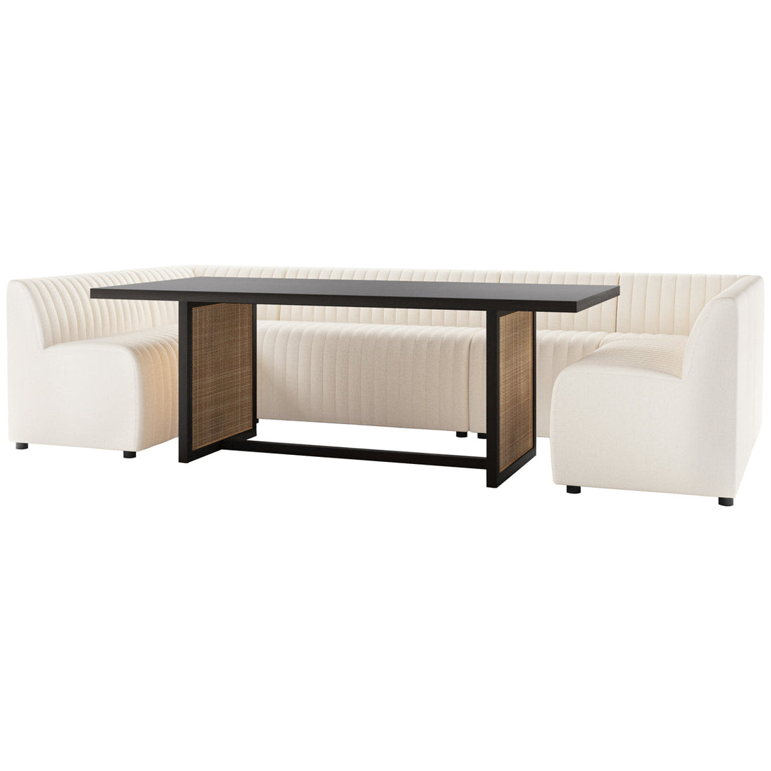 Four Hands Grayson Augustine U-Shape Dining Banquette