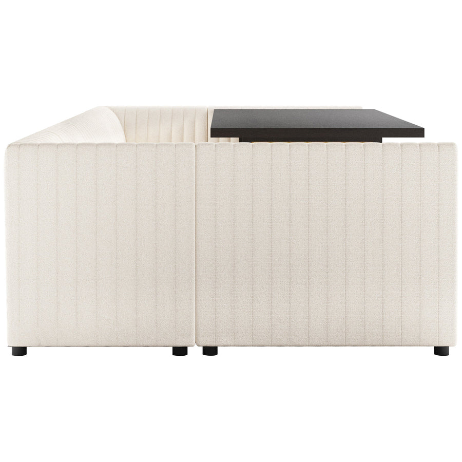 Four Hands Grayson Augustine U-Shape Dining Banquette