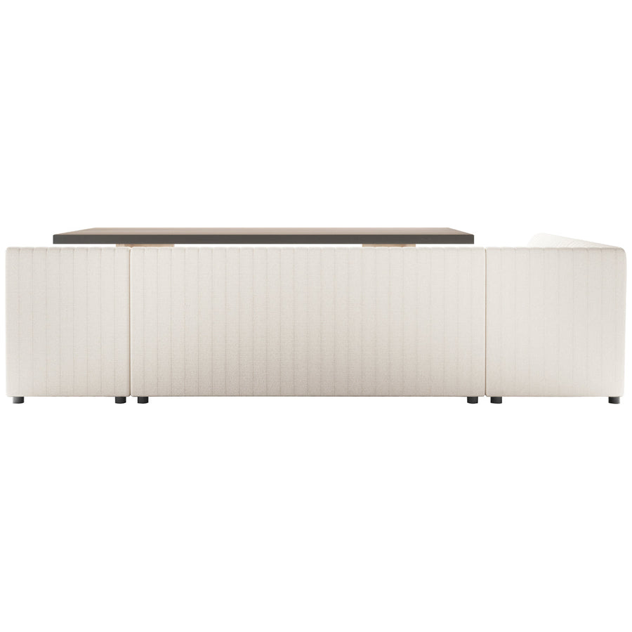 Four Hands Grayson Augustine L-Shape Dining Banquette