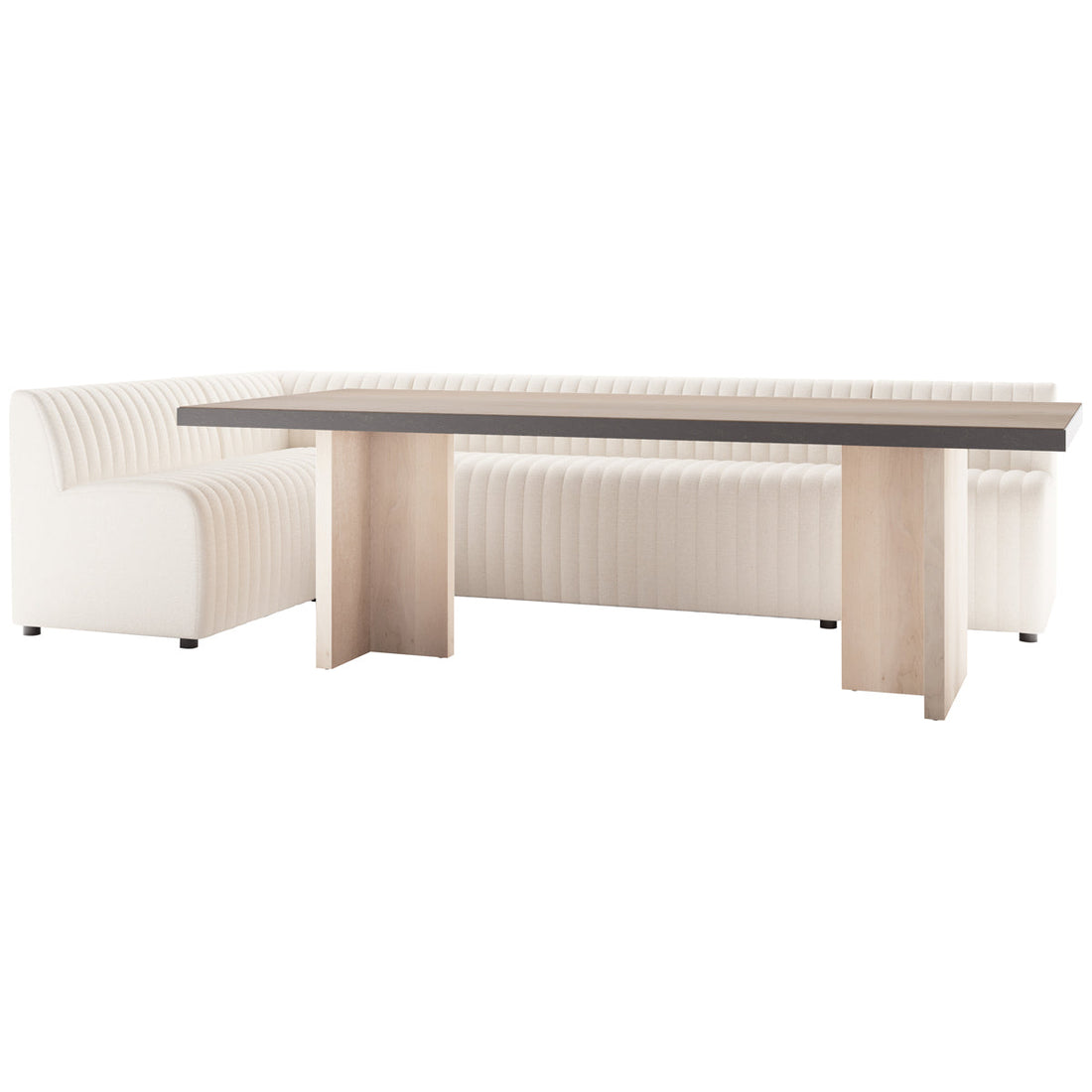 Four Hands Grayson Augustine L-Shape Dining Banquette