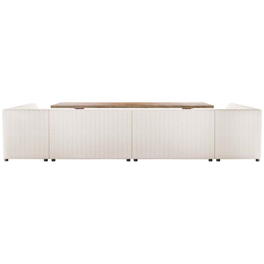 Four Hands Grayson Augustine U-Shape Dining Banquette