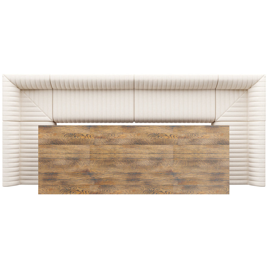 Four Hands Grayson Augustine U-Shape Dining Banquette