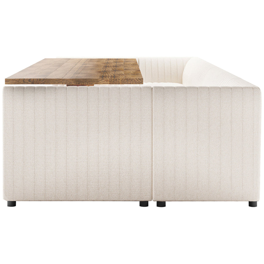 Four Hands Grayson Augustine U-Shape Dining Banquette