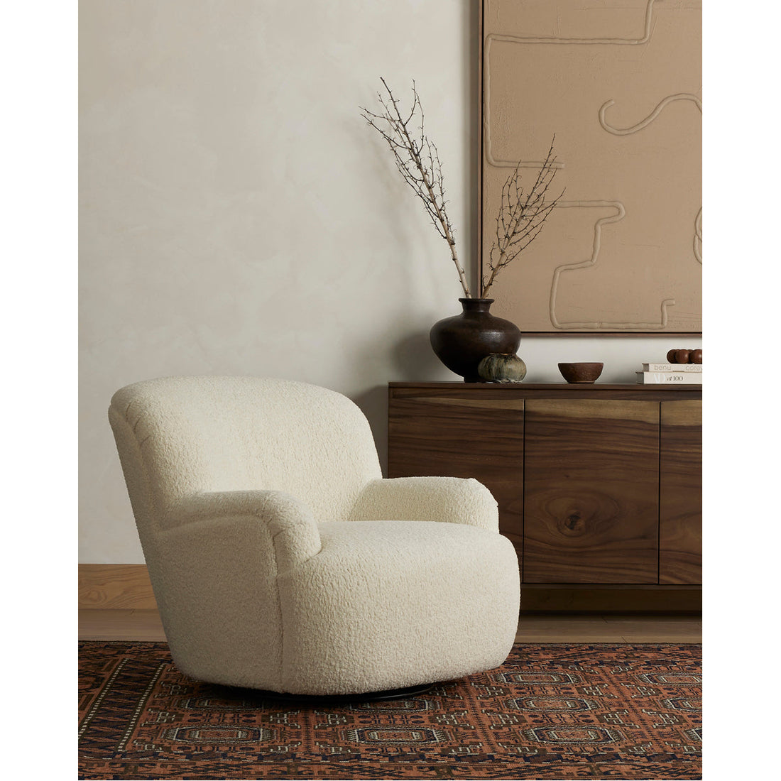 Four Hands Norwood Kadon Swivel Chair