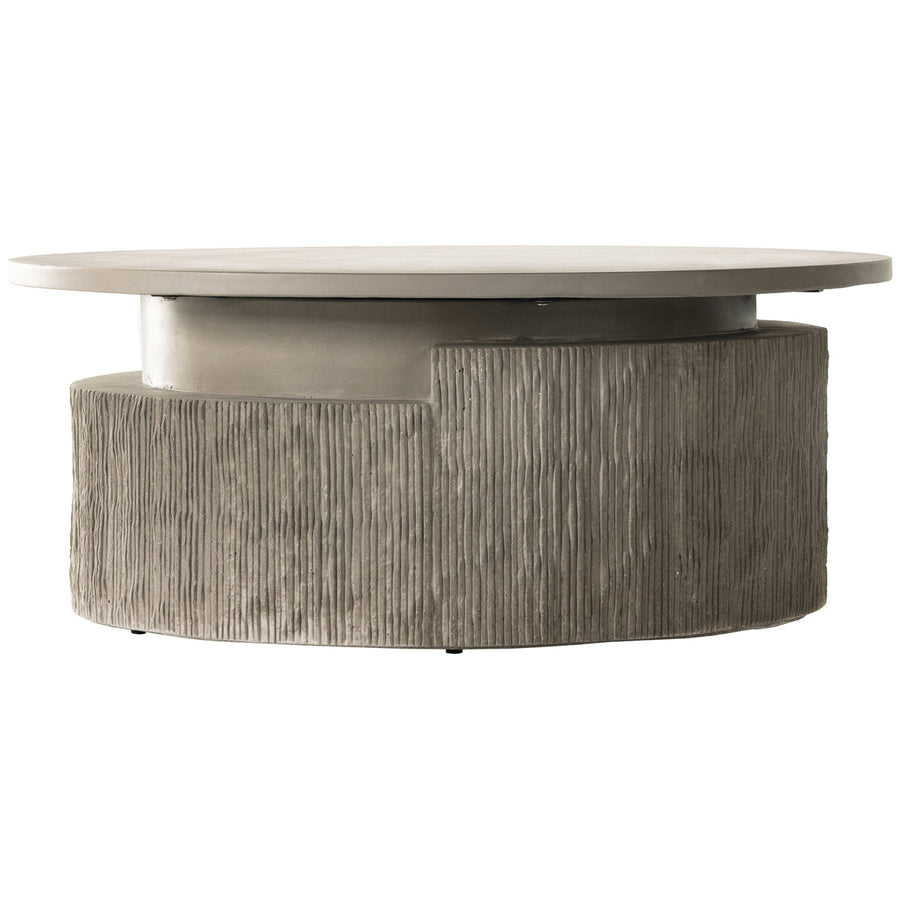 Four Hands Constantine Huron Outdoor Coffee Table - Textured Flint