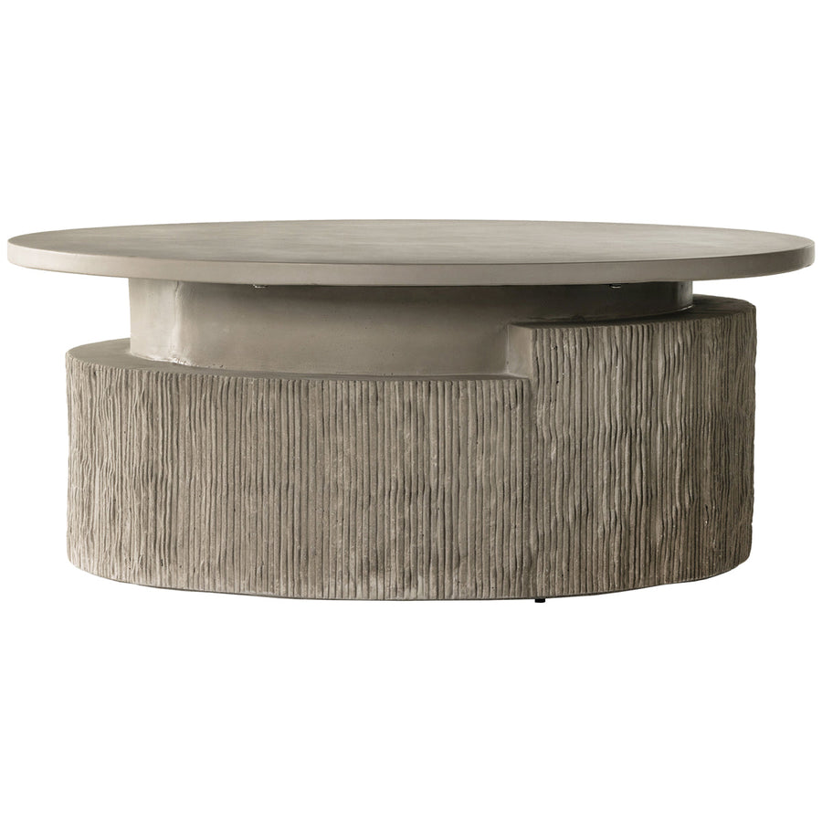 Four Hands Constantine Huron Outdoor Coffee Table - Textured Flint