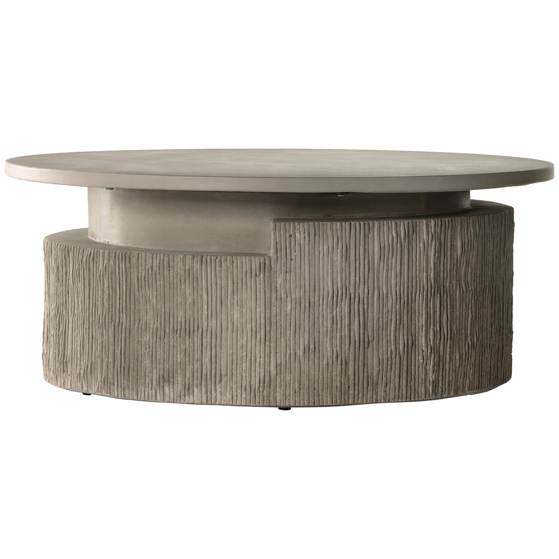 Four Hands Constantine Huron Outdoor Coffee Table - Textured Flint