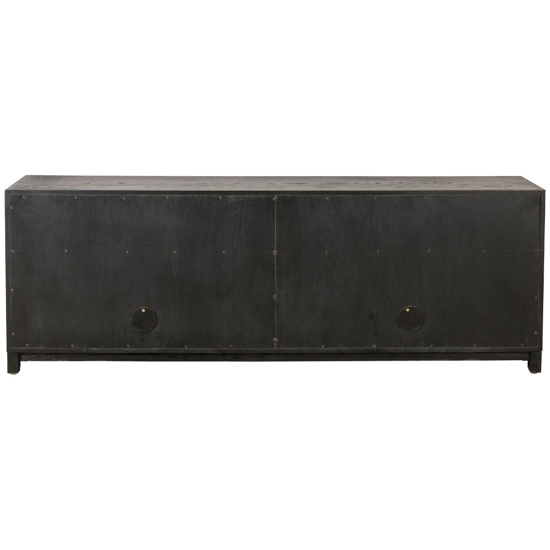 Four Hands Irondale Millie Media Console - Drifted Matte Black