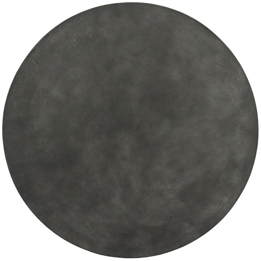 Four Hands Marlow Basil 48-Inch Round Outdoor Coffee Table - Aged Grey