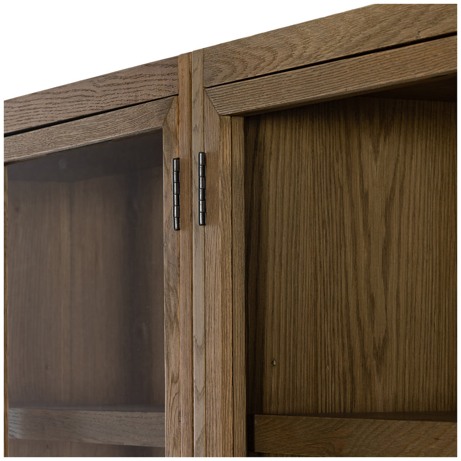 Four Hands Irondale Millie Double Cabinet - Drifted Oak