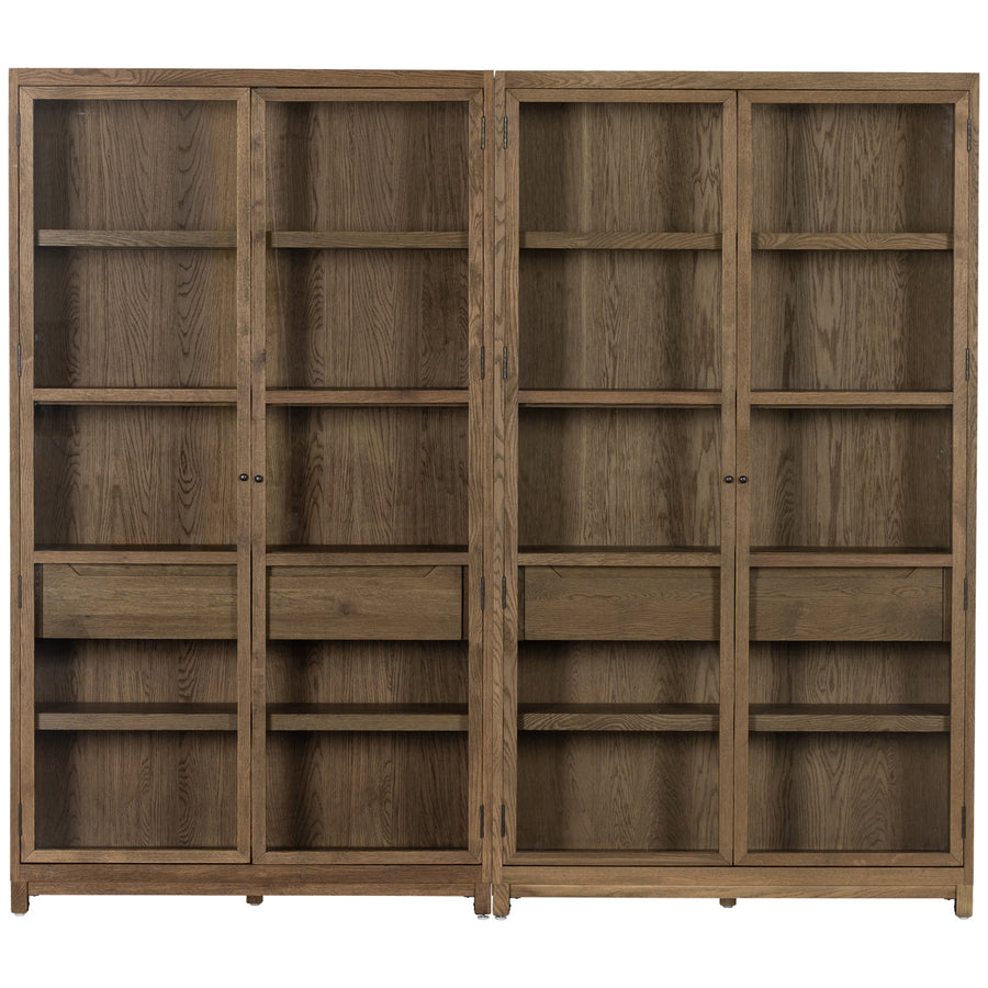 Four Hands Irondale Millie Double Cabinet - Drifted Oak