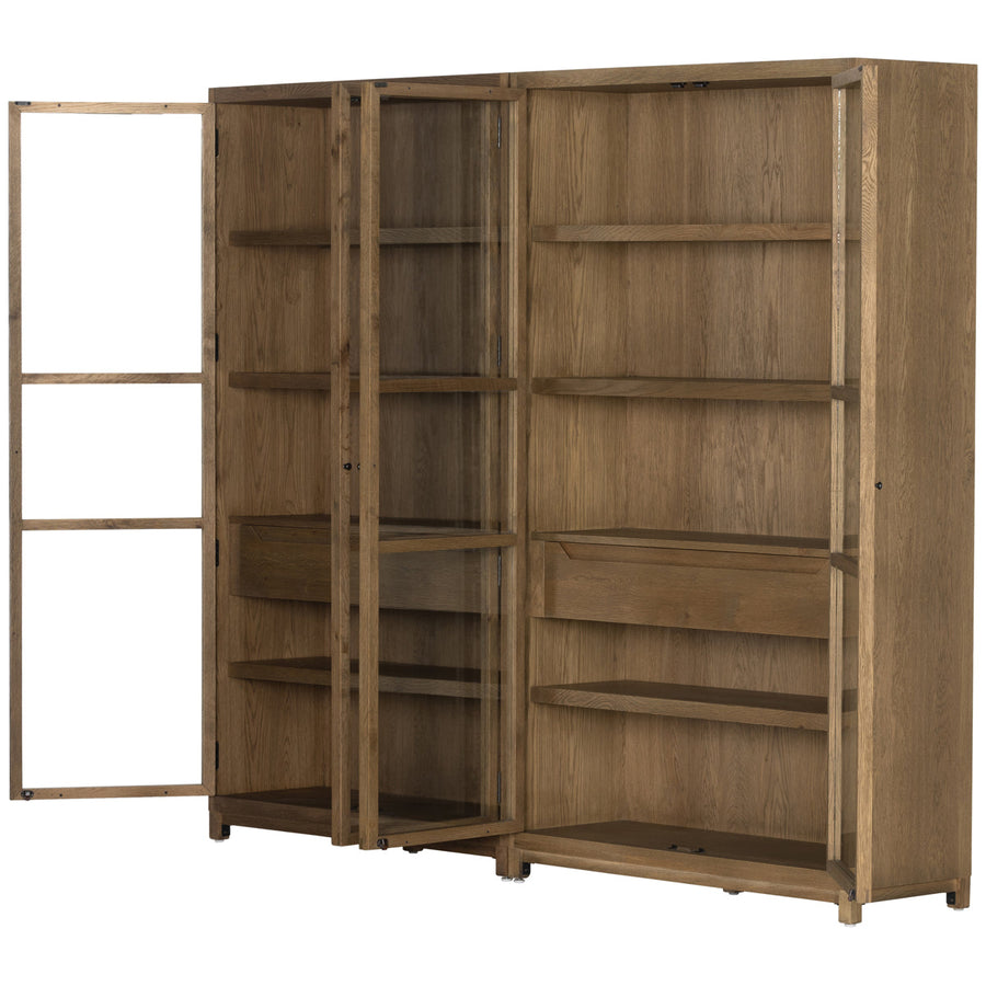 Four Hands Irondale Millie Double Cabinet - Drifted Oak