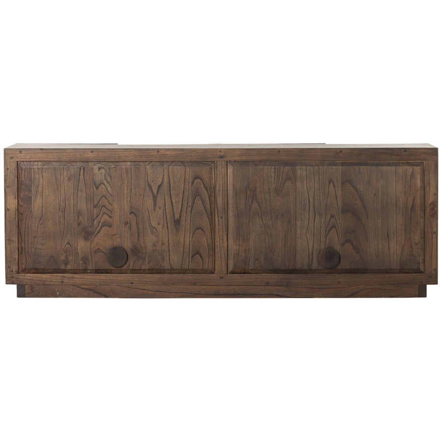 Four Hands Aiden Tussac Media Console - Matte Brown Neem