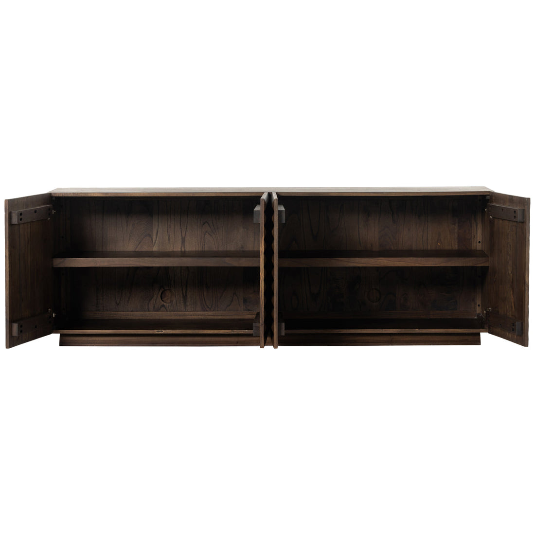 Four Hands Aiden Tussac Media Console - Matte Brown Neem