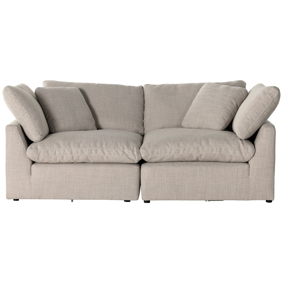 Four Hands Centrale Stevie 2-Piece Sectional - Gibson Wheat