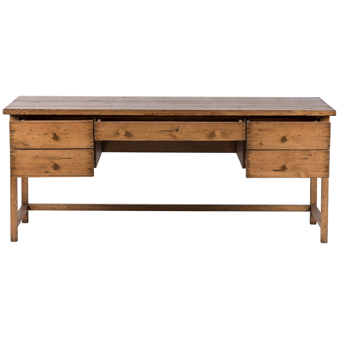 Four Hands Cordella Reign Desk - Waxed Pine