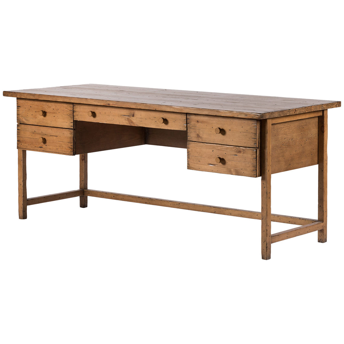 Four Hands Cordella Reign Desk - Waxed Pine