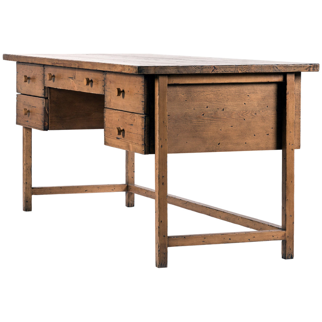 Four Hands Cordella Reign Desk - Waxed Pine