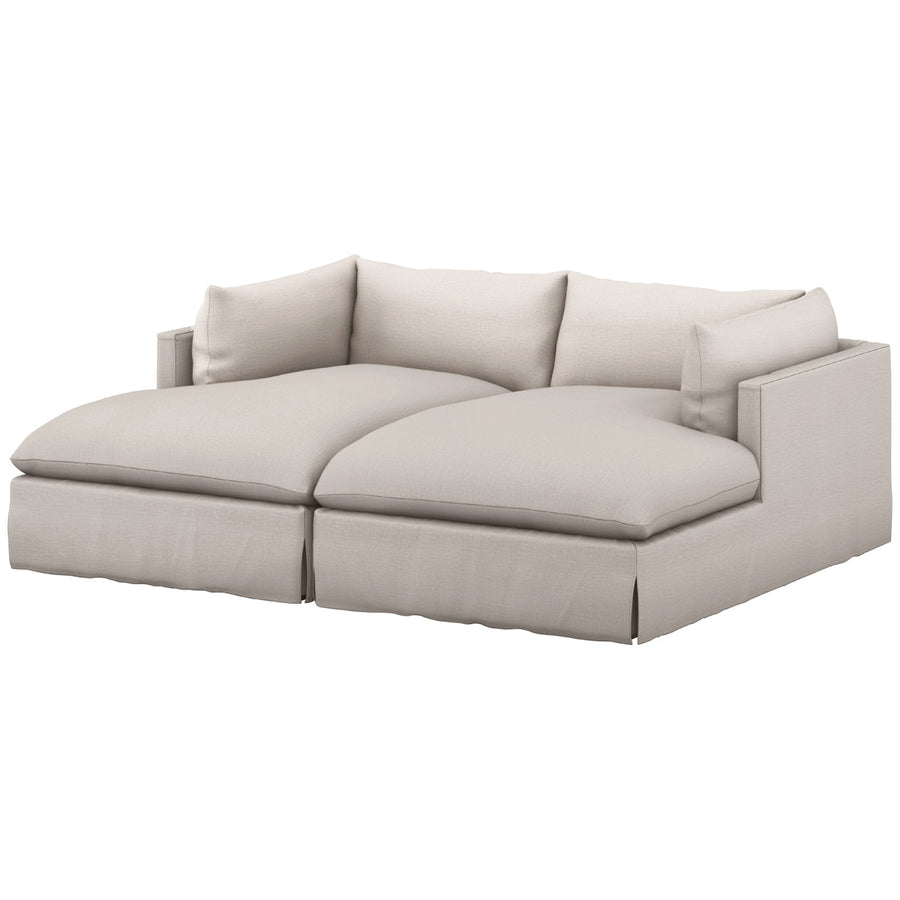 Four Hands Atelier Habitat Double Chaise Sectional - Bennett Moon