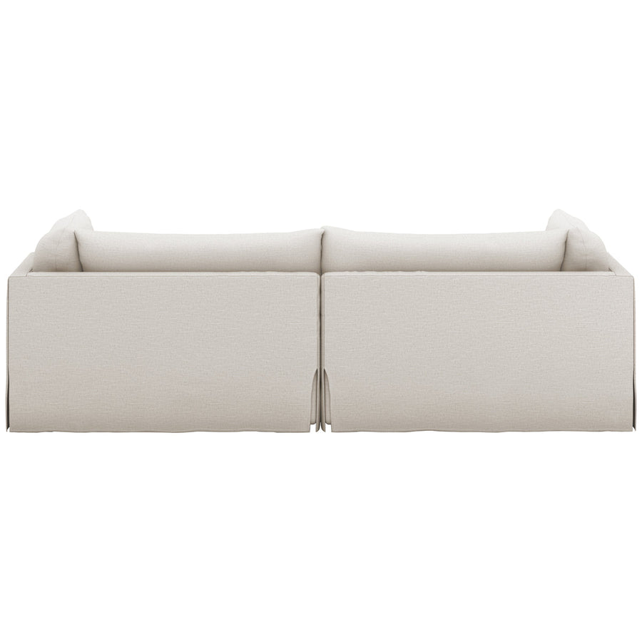 Four Hands Atelier Habitat Double Chaise Sectional - Valley Nimbus