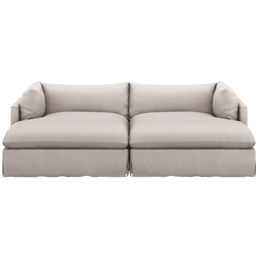 Four Hands Atelier Habitat Double Chaise Sectional - Bennett Moon