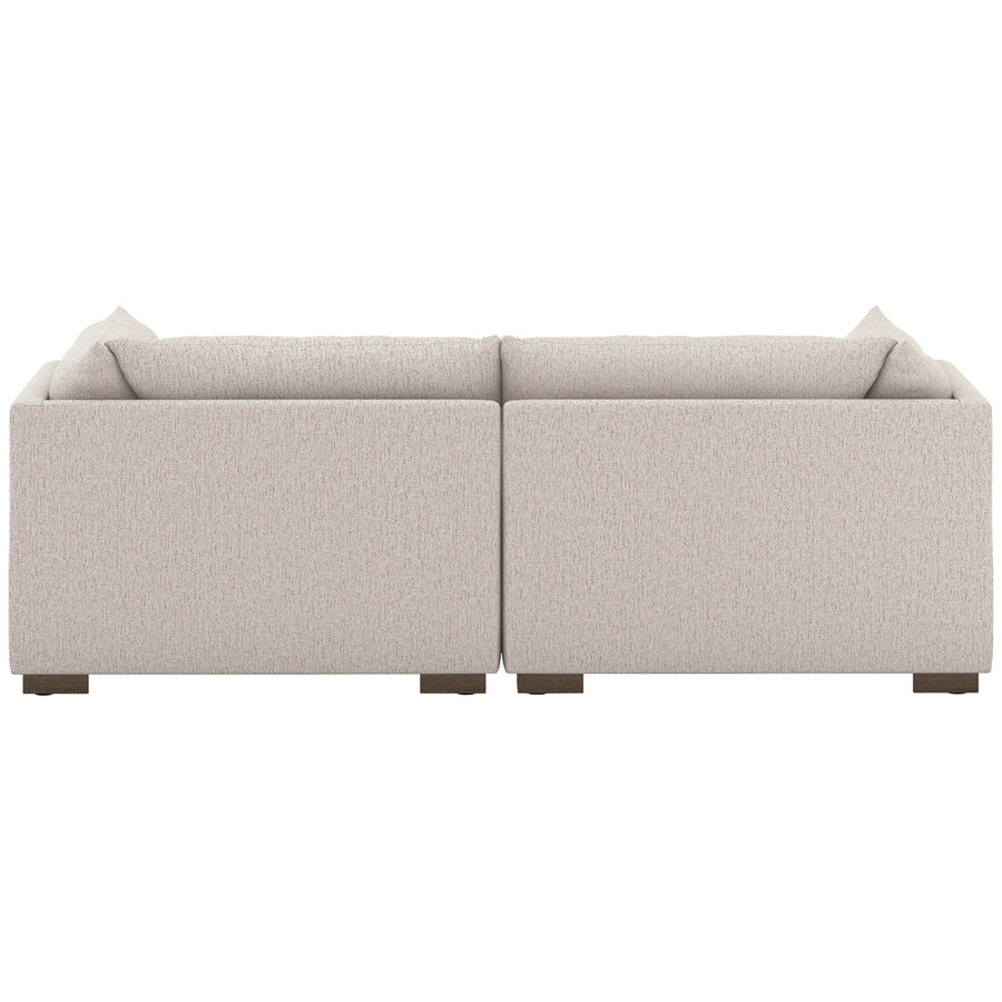 Four Hands Atelier Westwood Double Chaise Sectional - Bayside Pebble