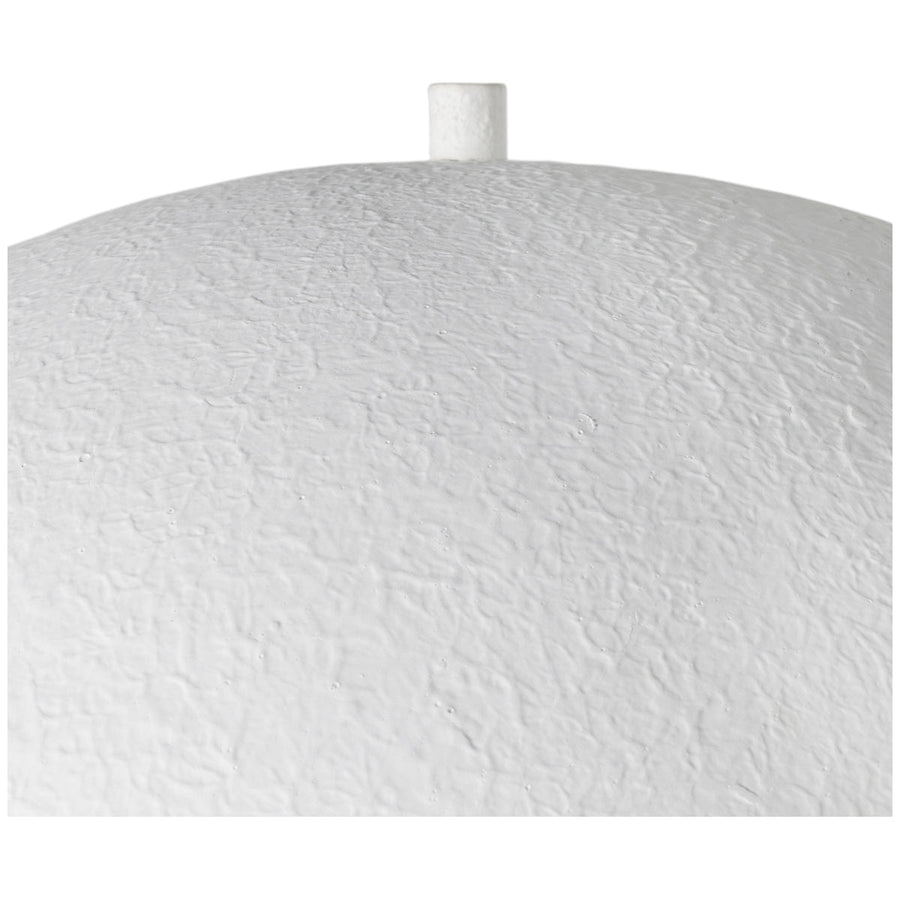 Four Hands Hutton Santorini Floor Lamp - Matte White Plaster