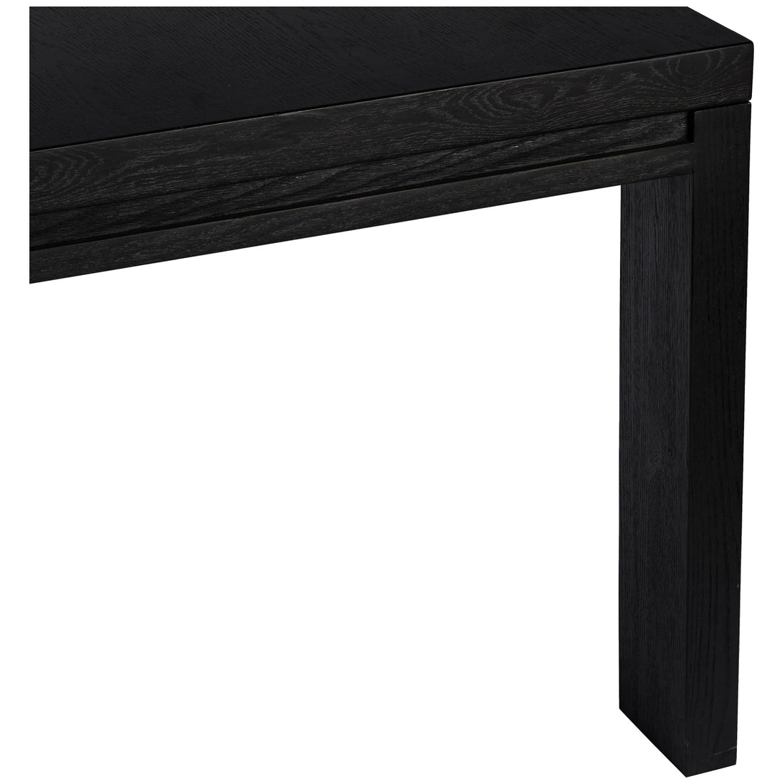 Four Hands Irondale Millie Dining Table - Drifted Matte Black