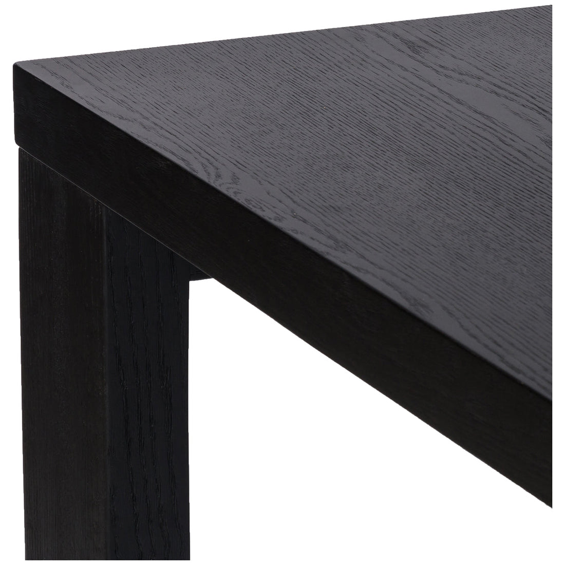 Four Hands Irondale Millie Dining Table - Drifted Matte Black