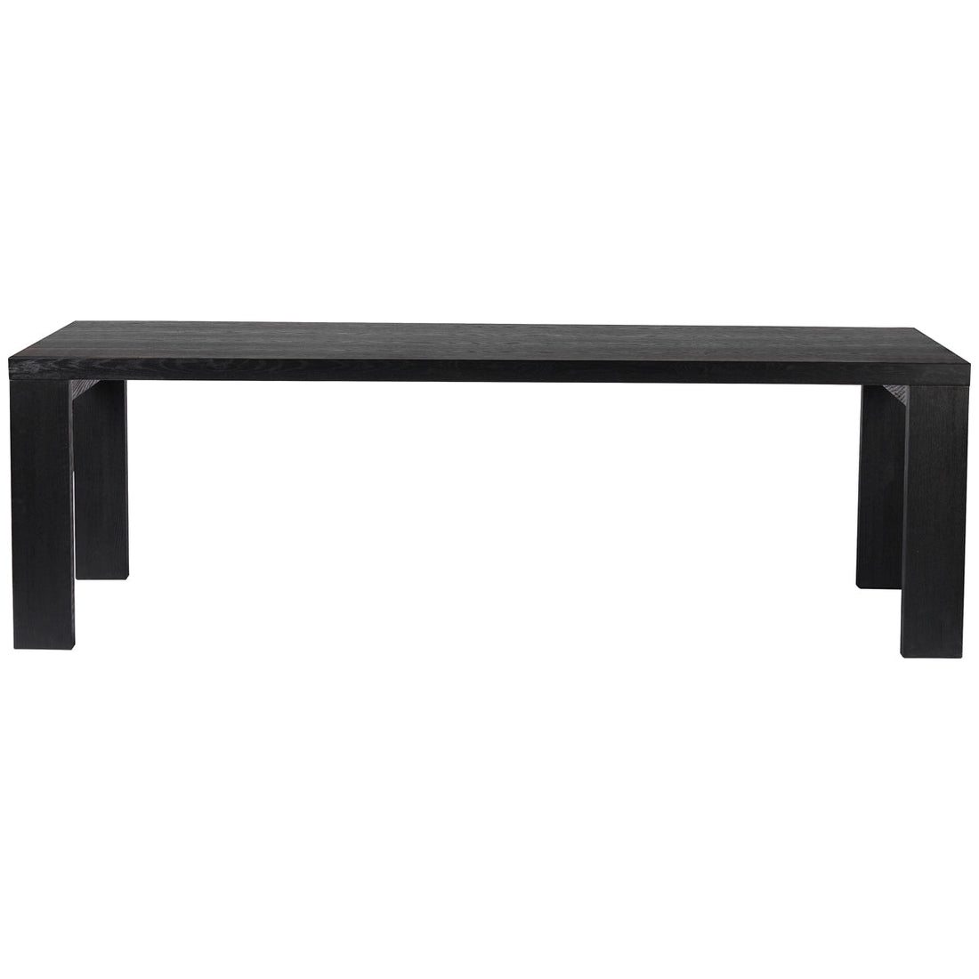 Four Hands Irondale Millie Dining Table - Drifted Matte Black