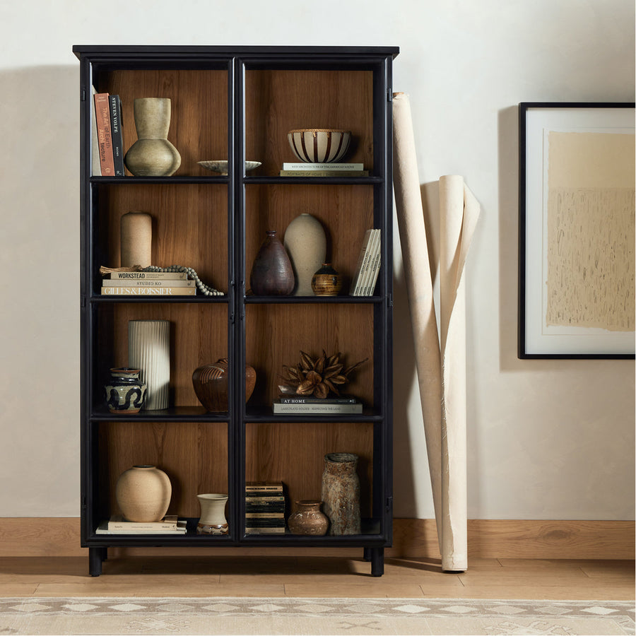 Four Hands Rockwell Sayward Cabinet - Black