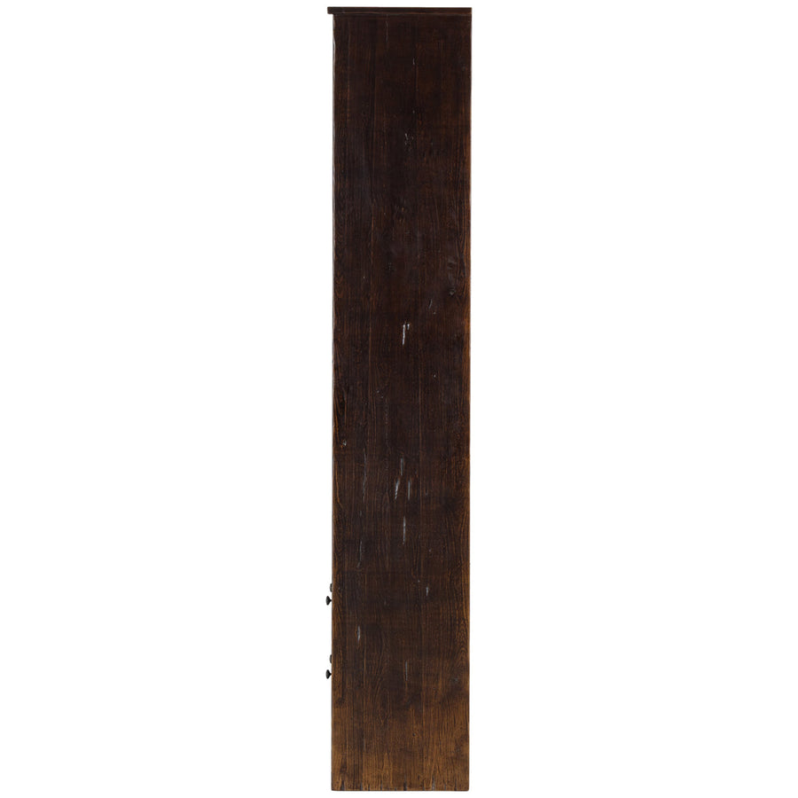 Four Hands Cordella Macgregor Bookcase - Distressed Walnut