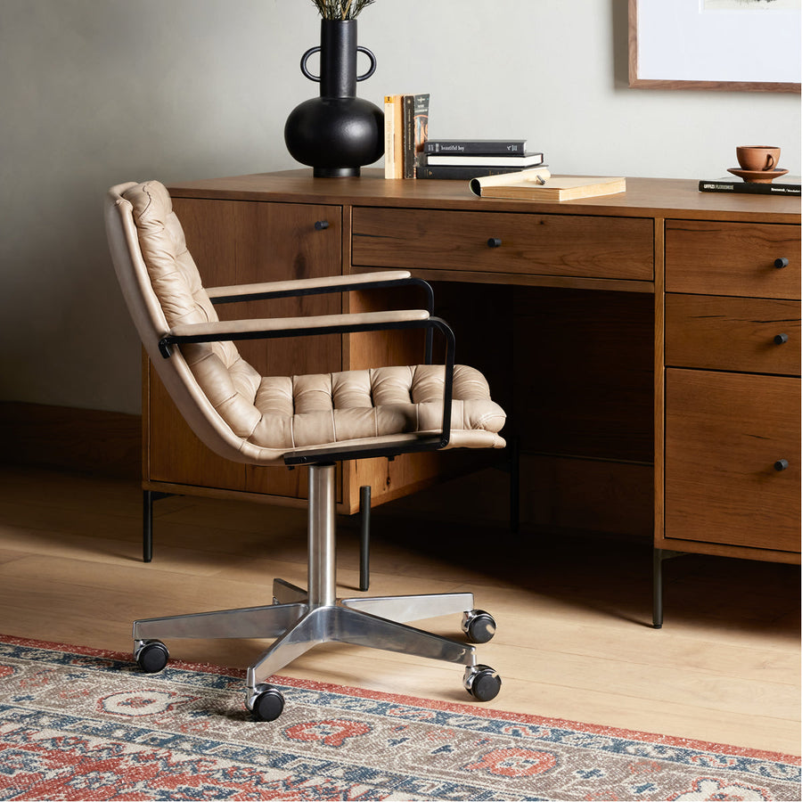 Four Hands Carnegie Malibu Arm Desk Chair