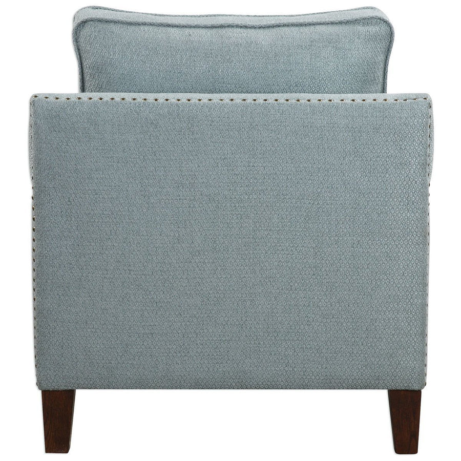 Uttermost Charlotta Sea Mist Accent Chair