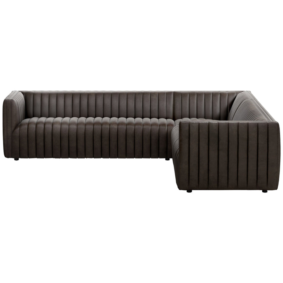 Four Hands Grayson Augustine 3-Piece Leather Sectional