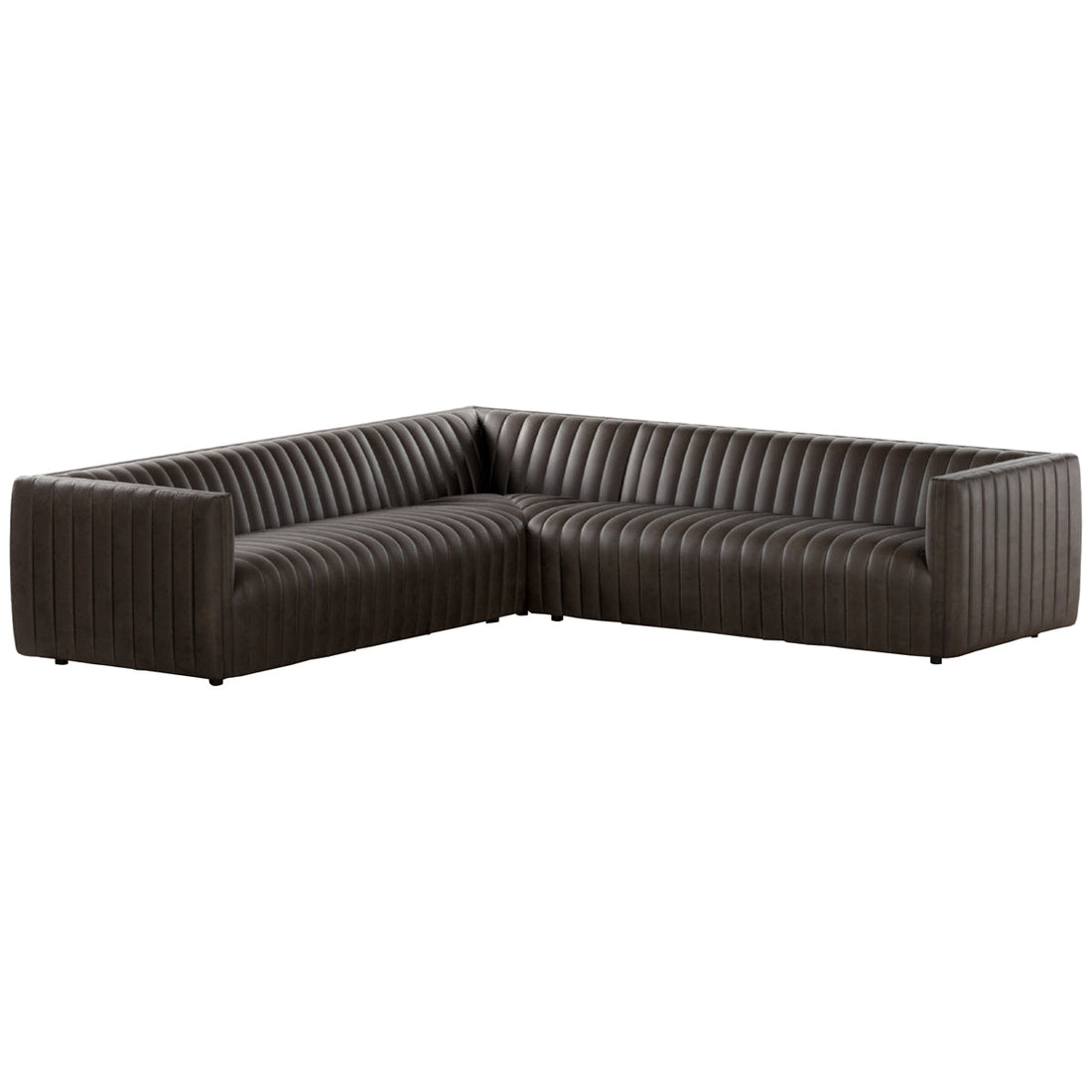 Four Hands Grayson Augustine 3-Piece Leather Sectional