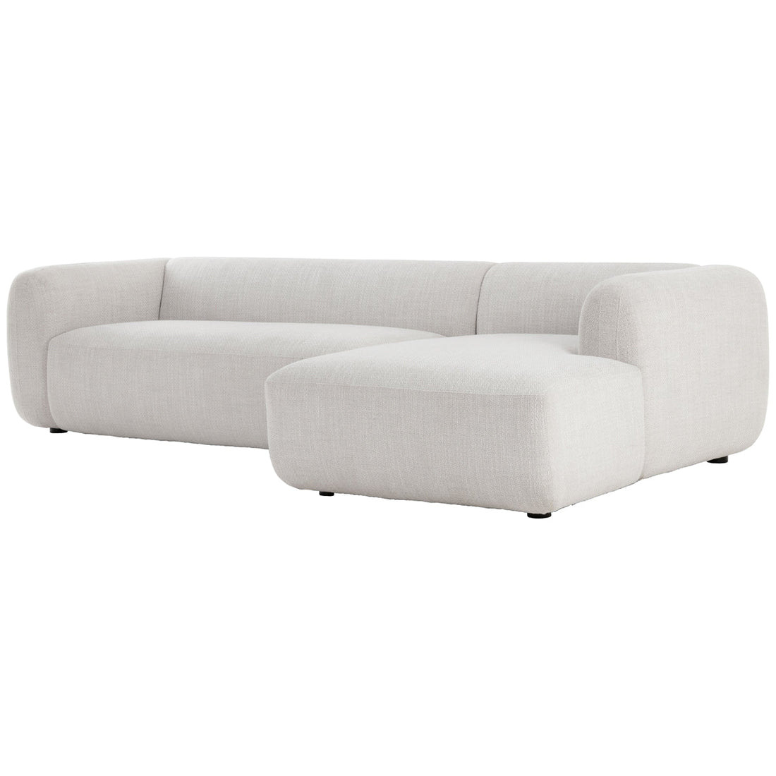 Four Hands Oslo Nara 2-Piece Sectional with Chaise - Gibson Wheat