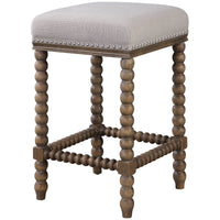 Uttermost Pryce Wooden Counter Stool