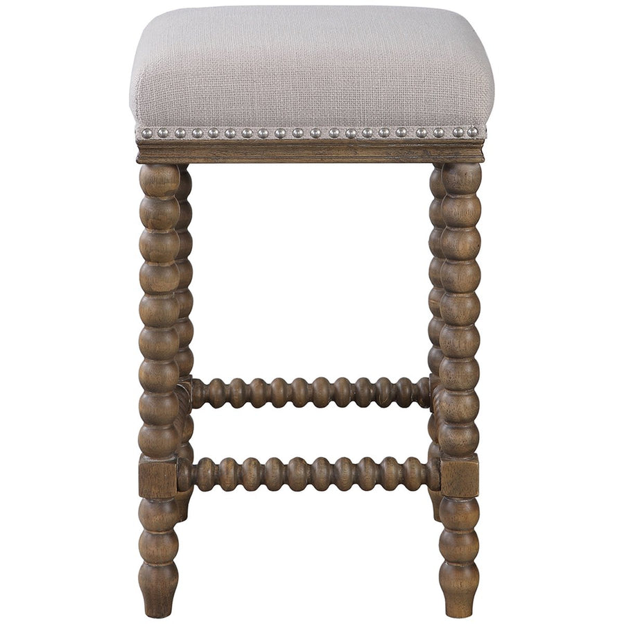 Uttermost Pryce Wooden Counter Stool